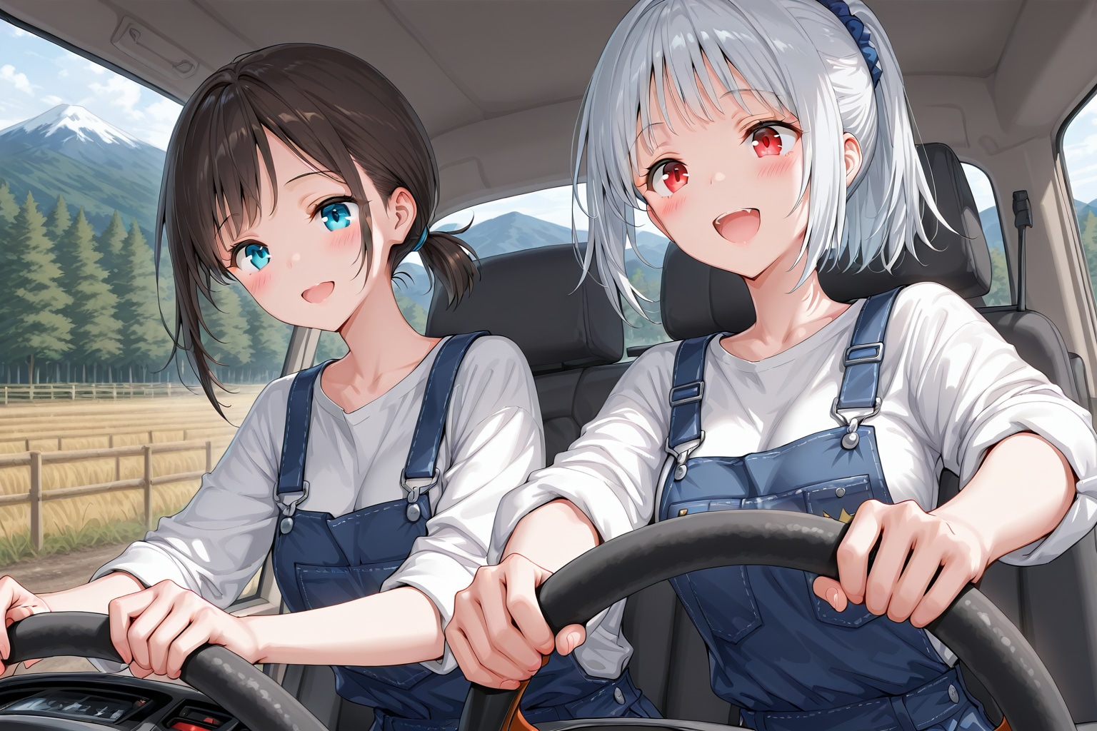 トラック運転ですよ