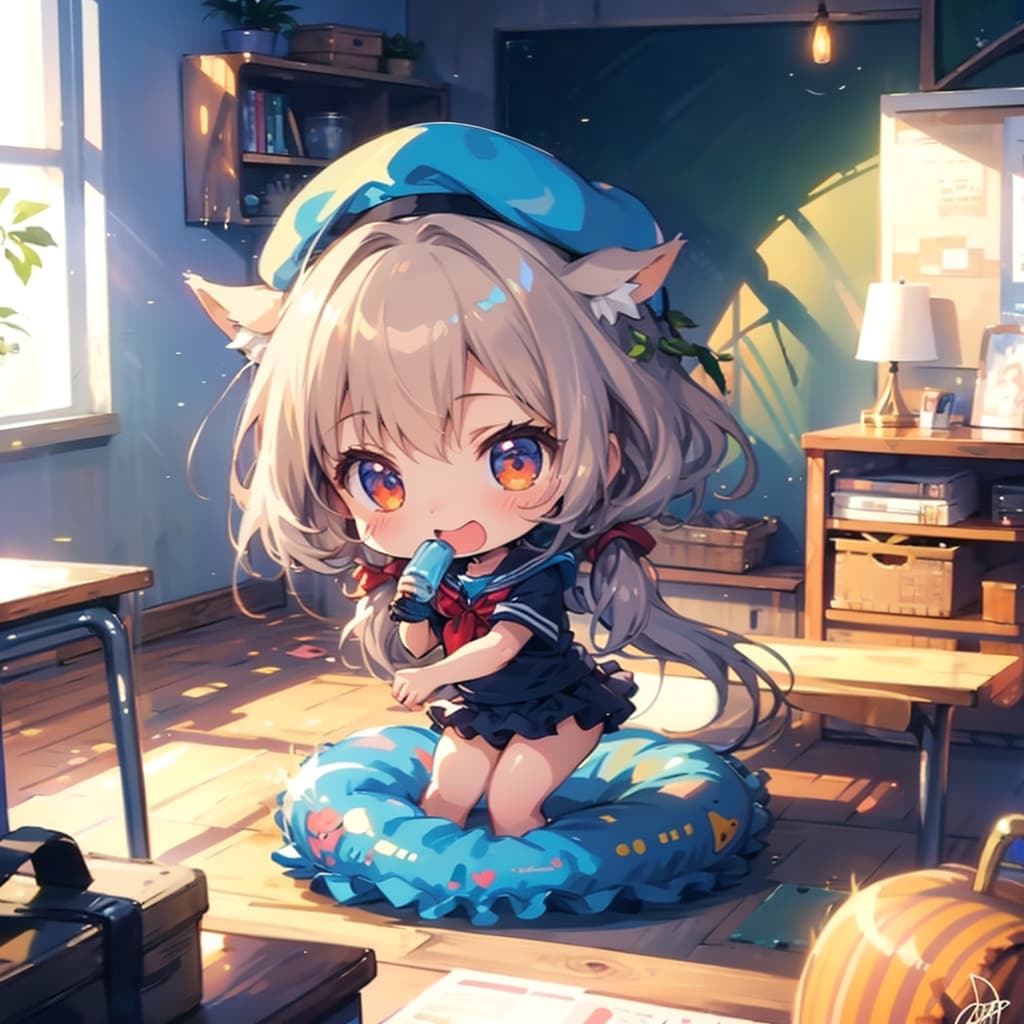 ぷかぷかしたい、ちびちゃん。