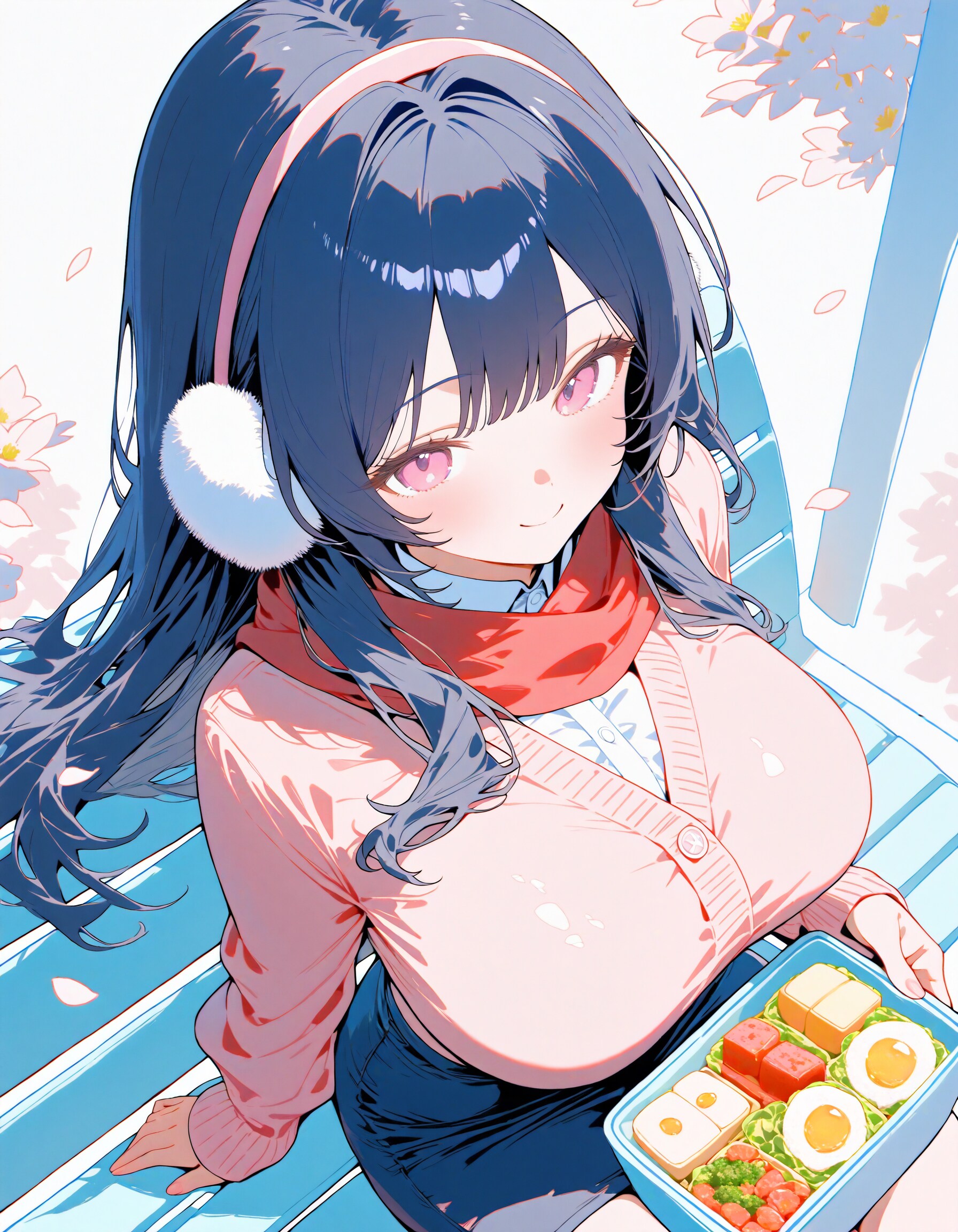 隣、空いてるよ？姉さんXL | の人気AIイラスト・グラビア