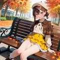 歩美 autumn fashion R15 (5) 2枚目