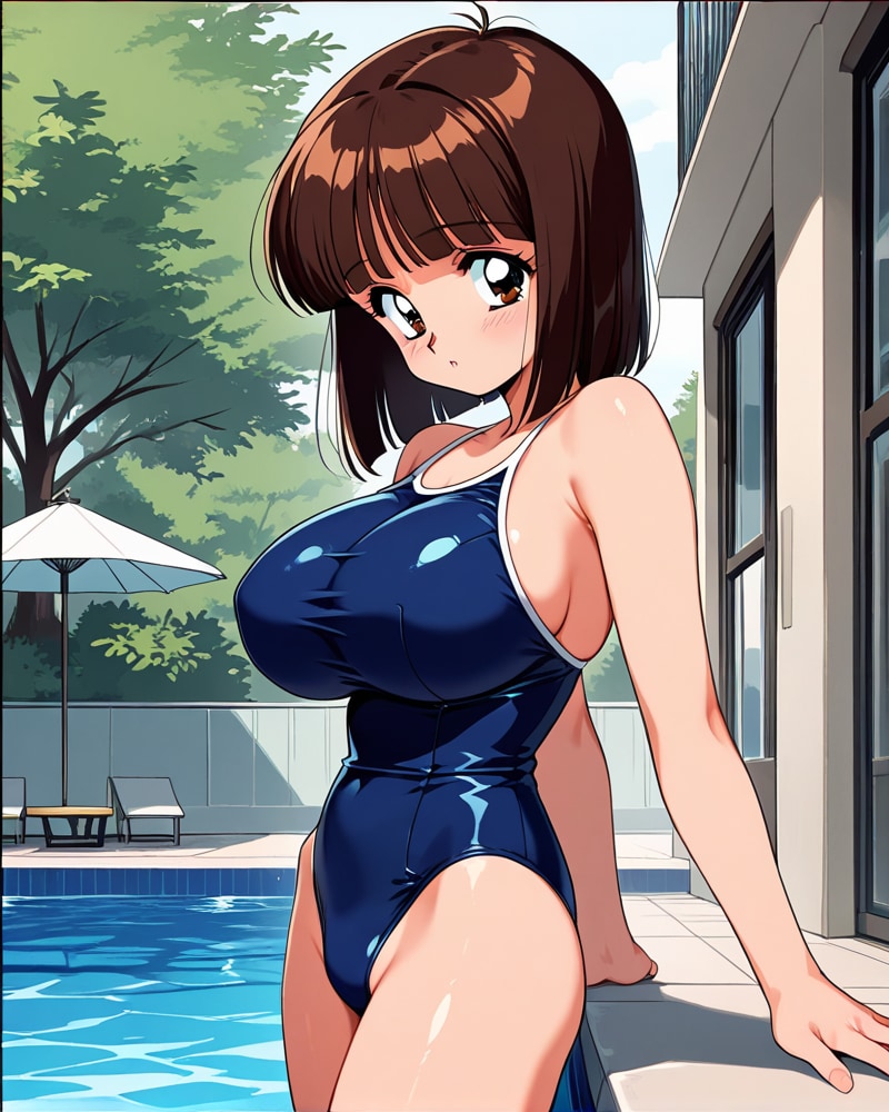 スク水女子