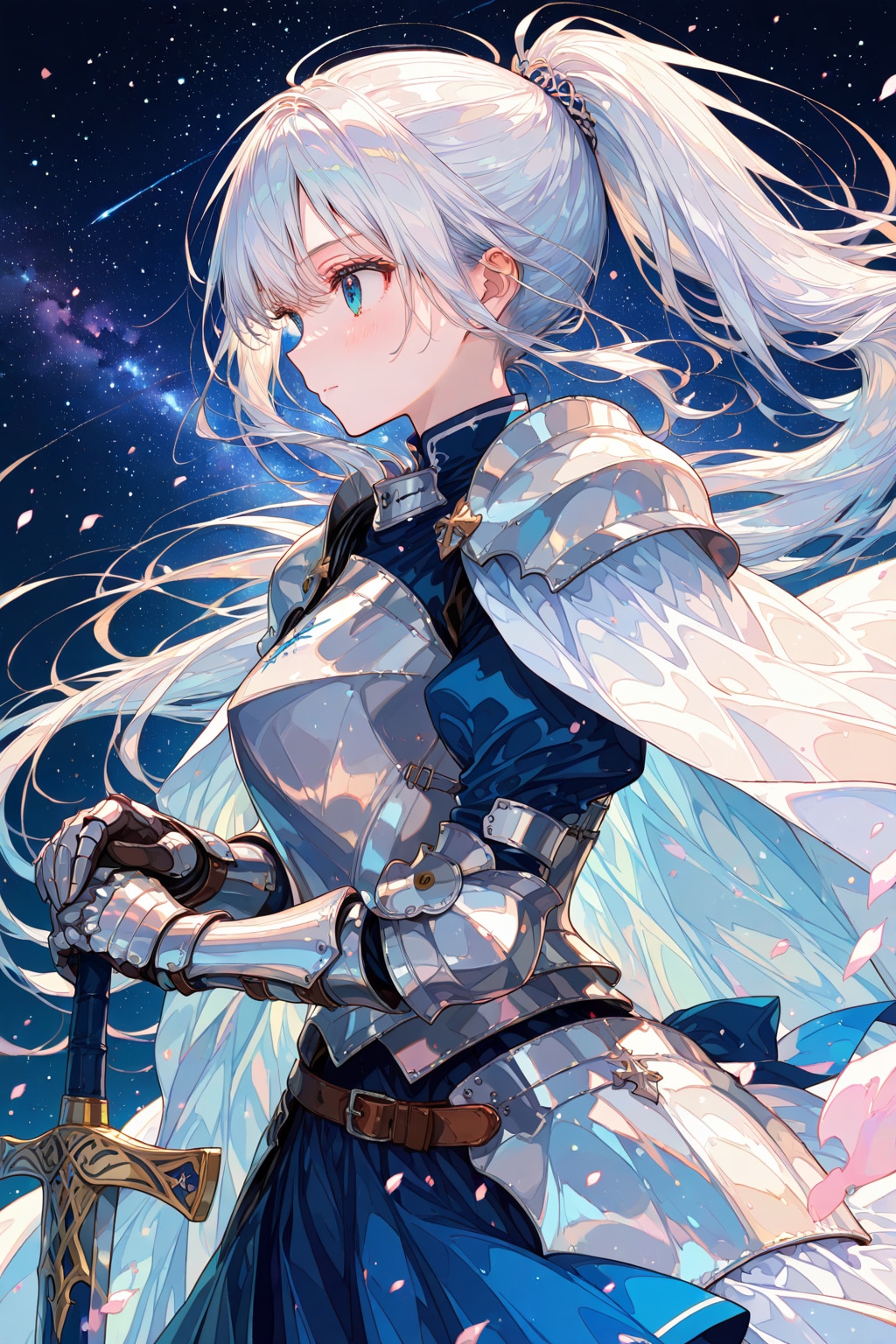 銀の騎士 | の人気AIイラスト・グラビア