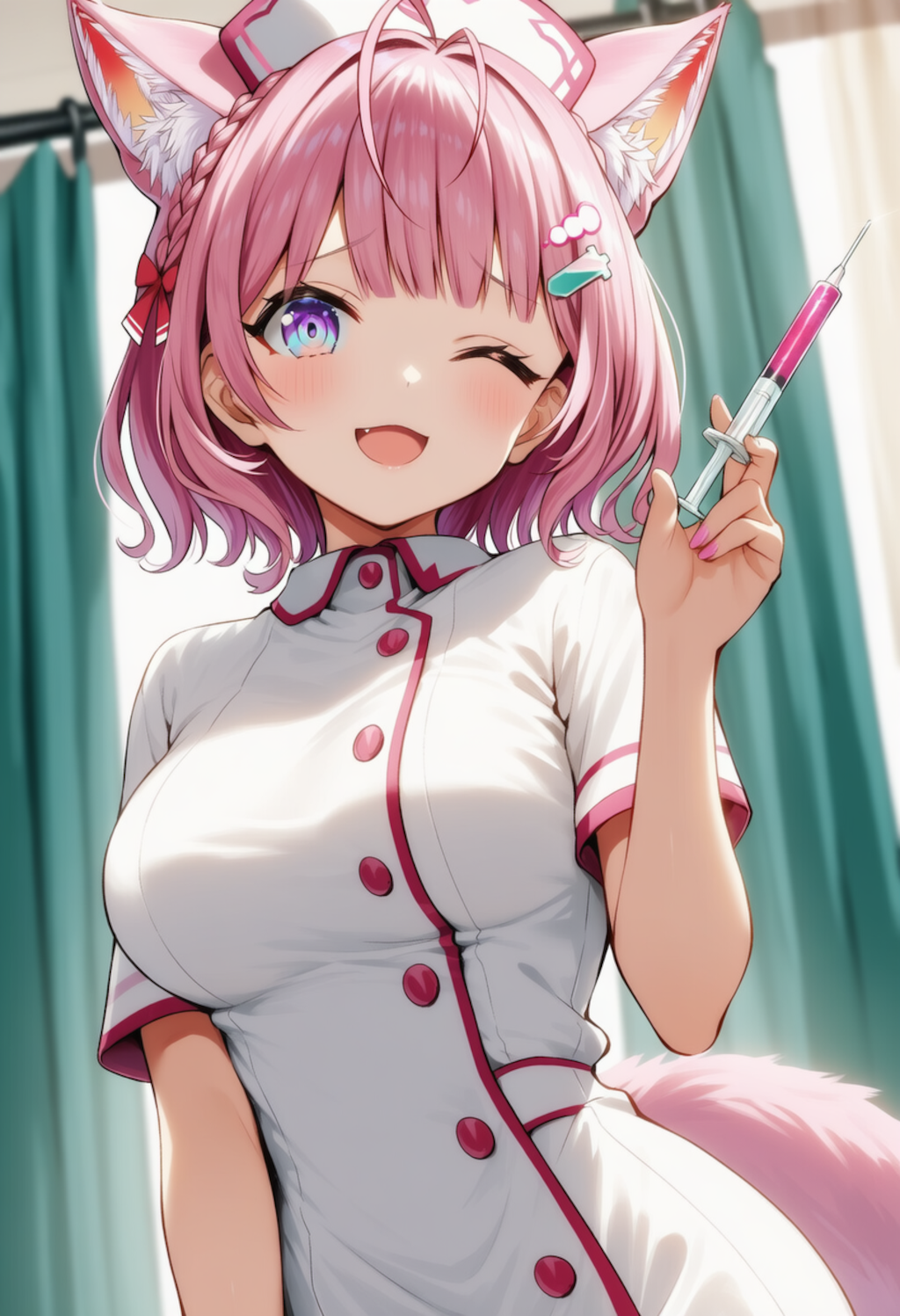 お注射の時間ですよ～♪（博衣こより）