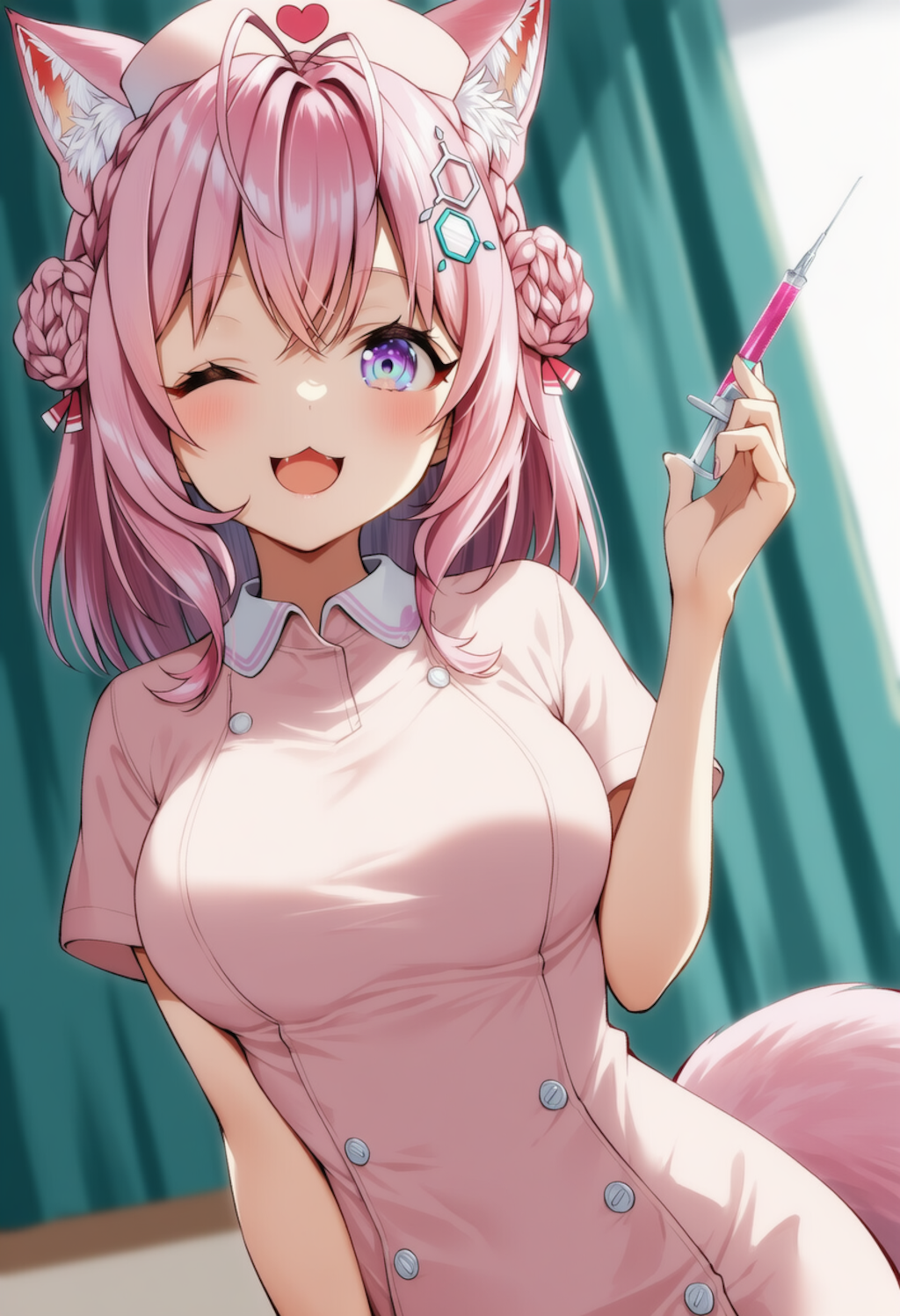 お注射の時間ですよ～♪（博衣こより）