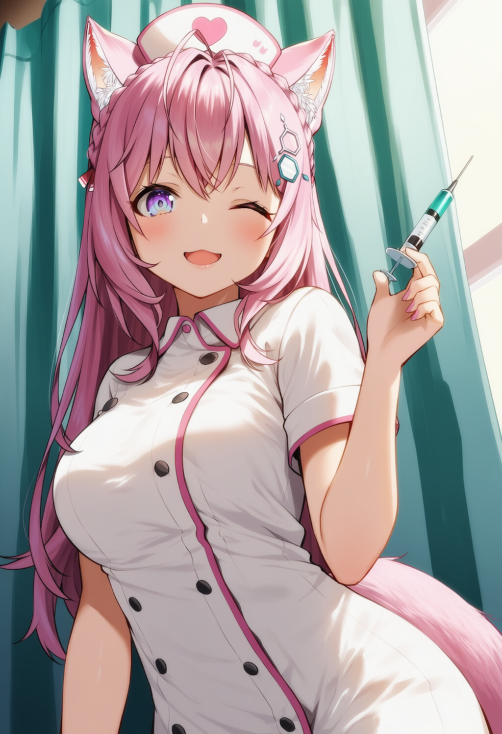 お注射の時間ですよ～♪（博衣こより）