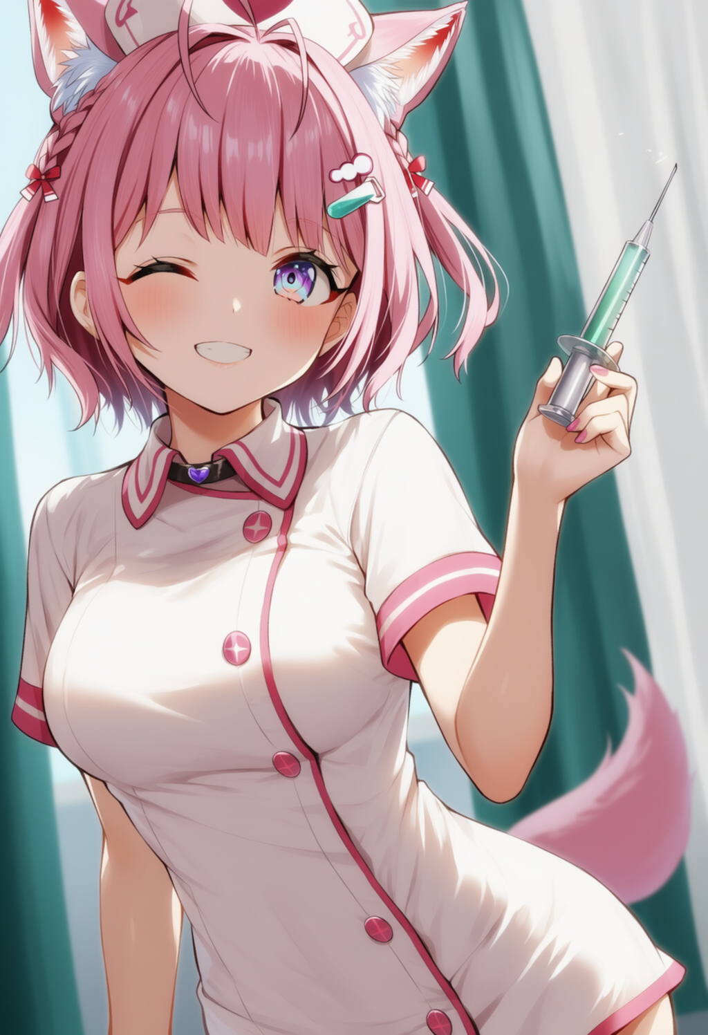 お注射の時間ですよ～♪（博衣こより）