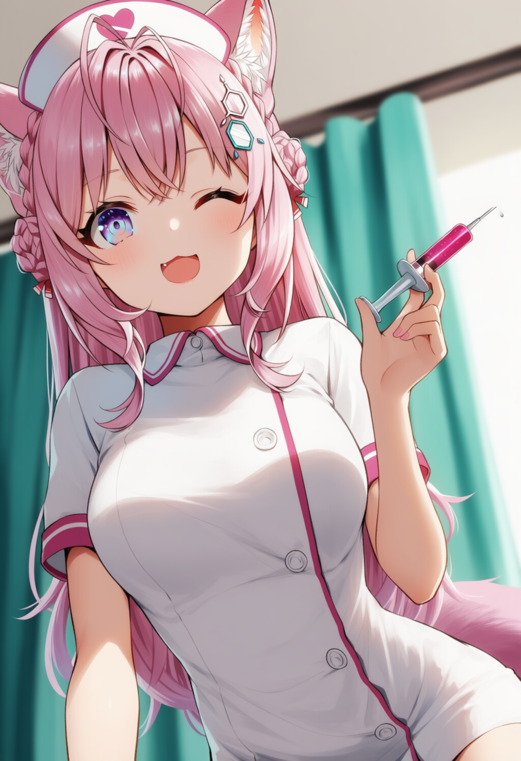 お注射の時間ですよ～♪（博衣こより）