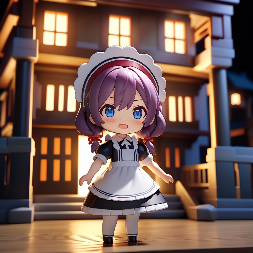 ねんどろいど風のミステリアスメイドさん