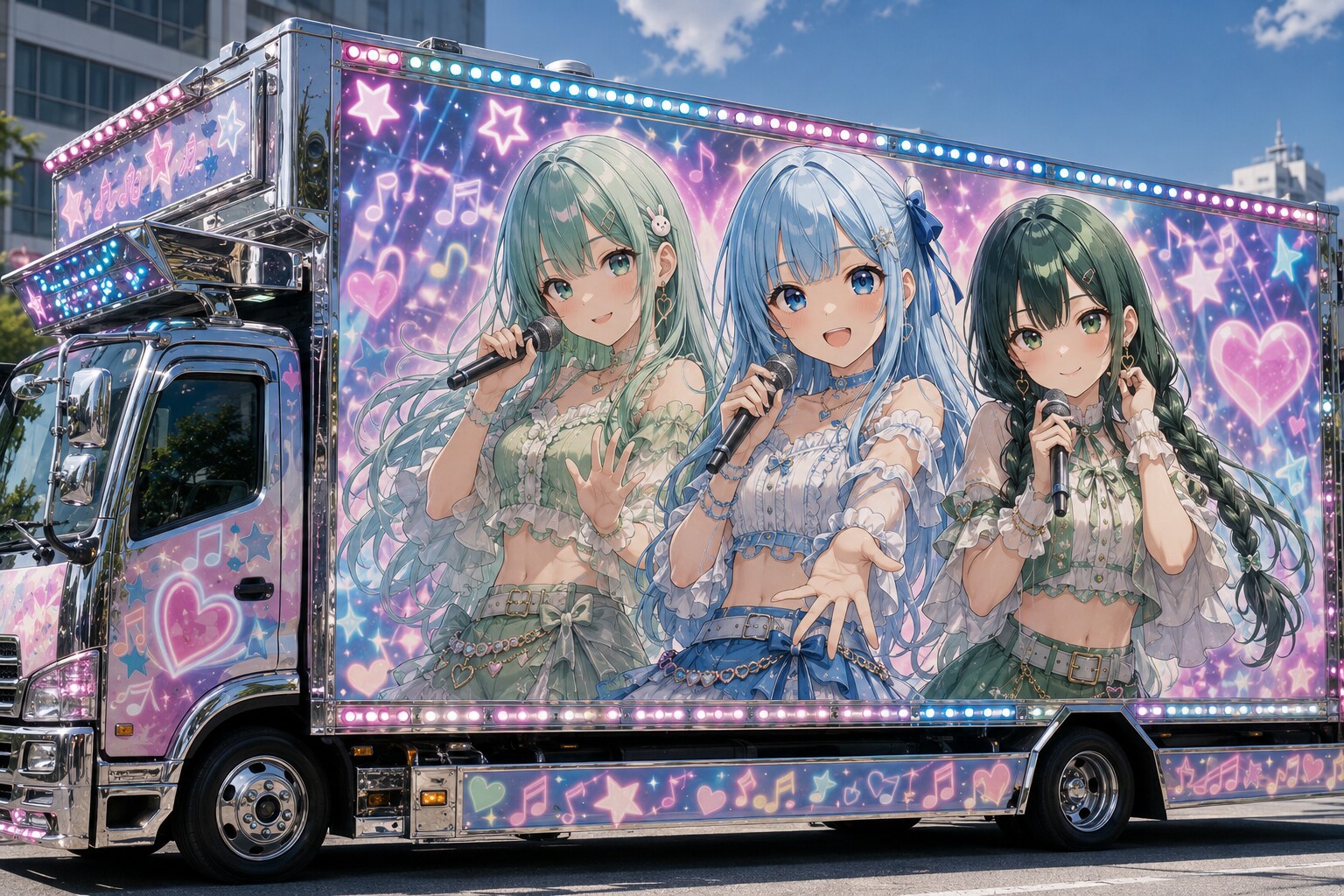 うちの子3人のアドトラック
