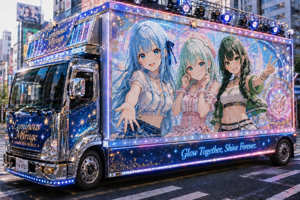 うちの子3人のアドトラック