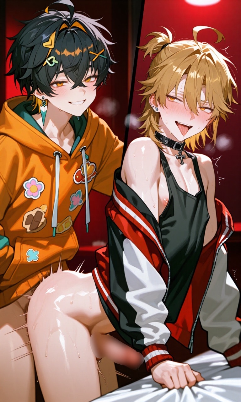 皮肉兄×メス男子くん④