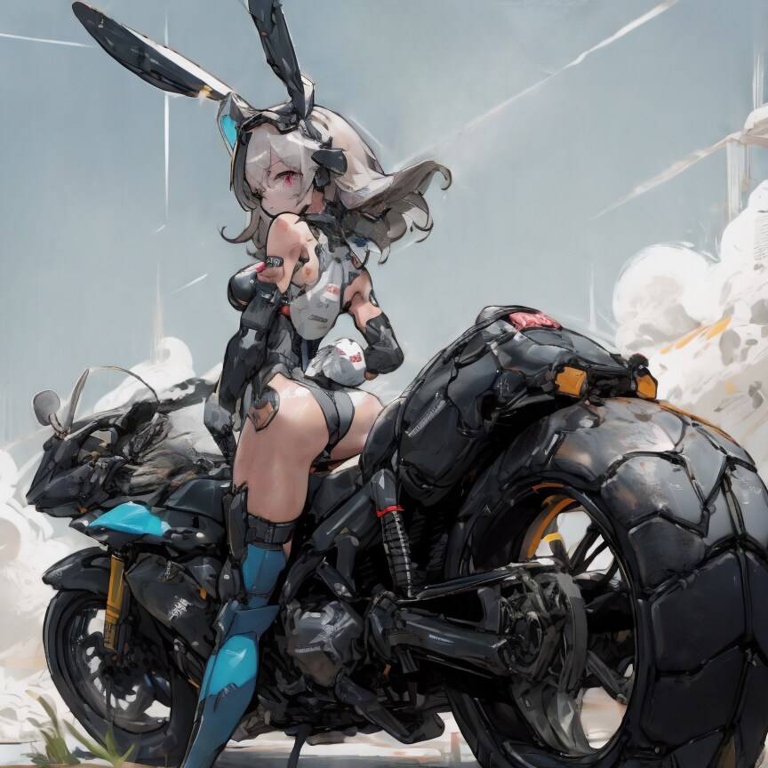 Girl and Robot1167