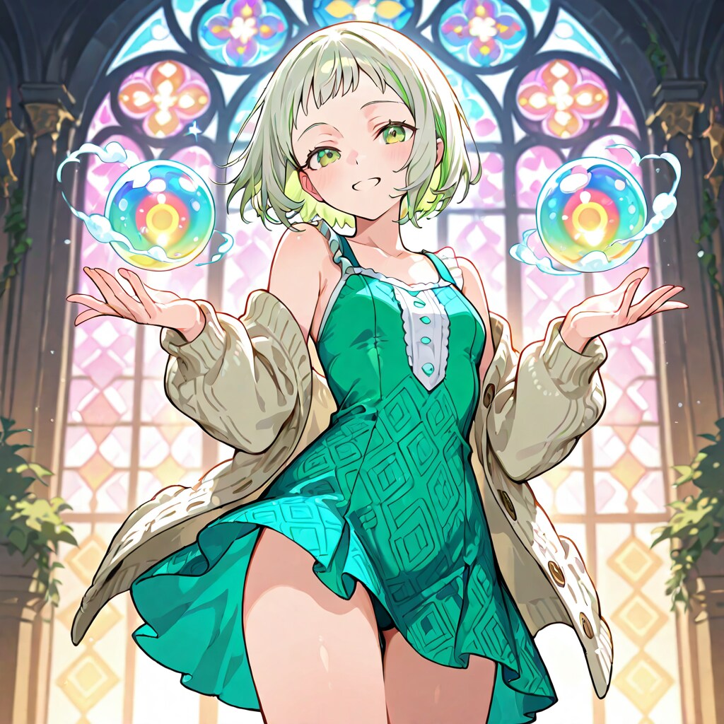 翠緑の芸術、真珠の残響