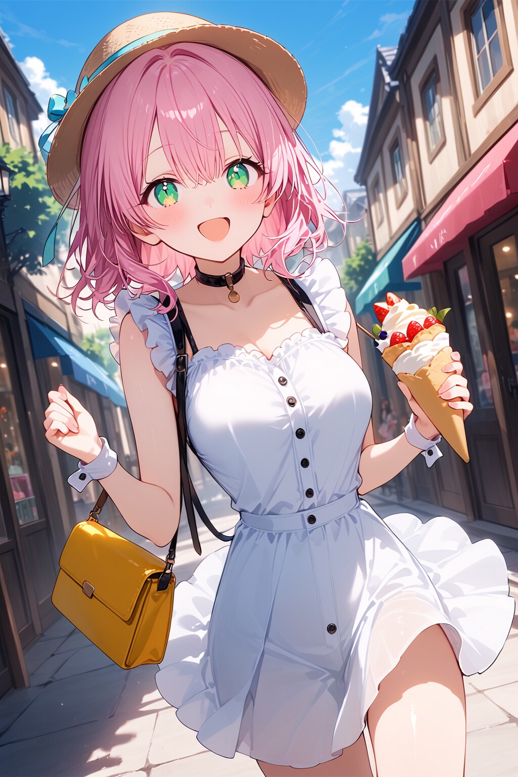 クレープの日の李々花