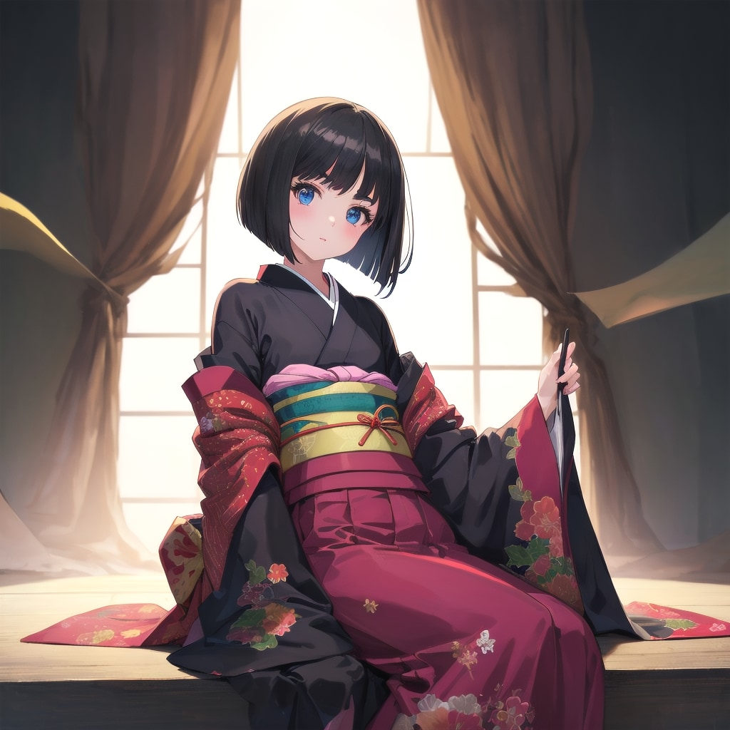 和服美少女 | の人気AIイラスト・グラビア