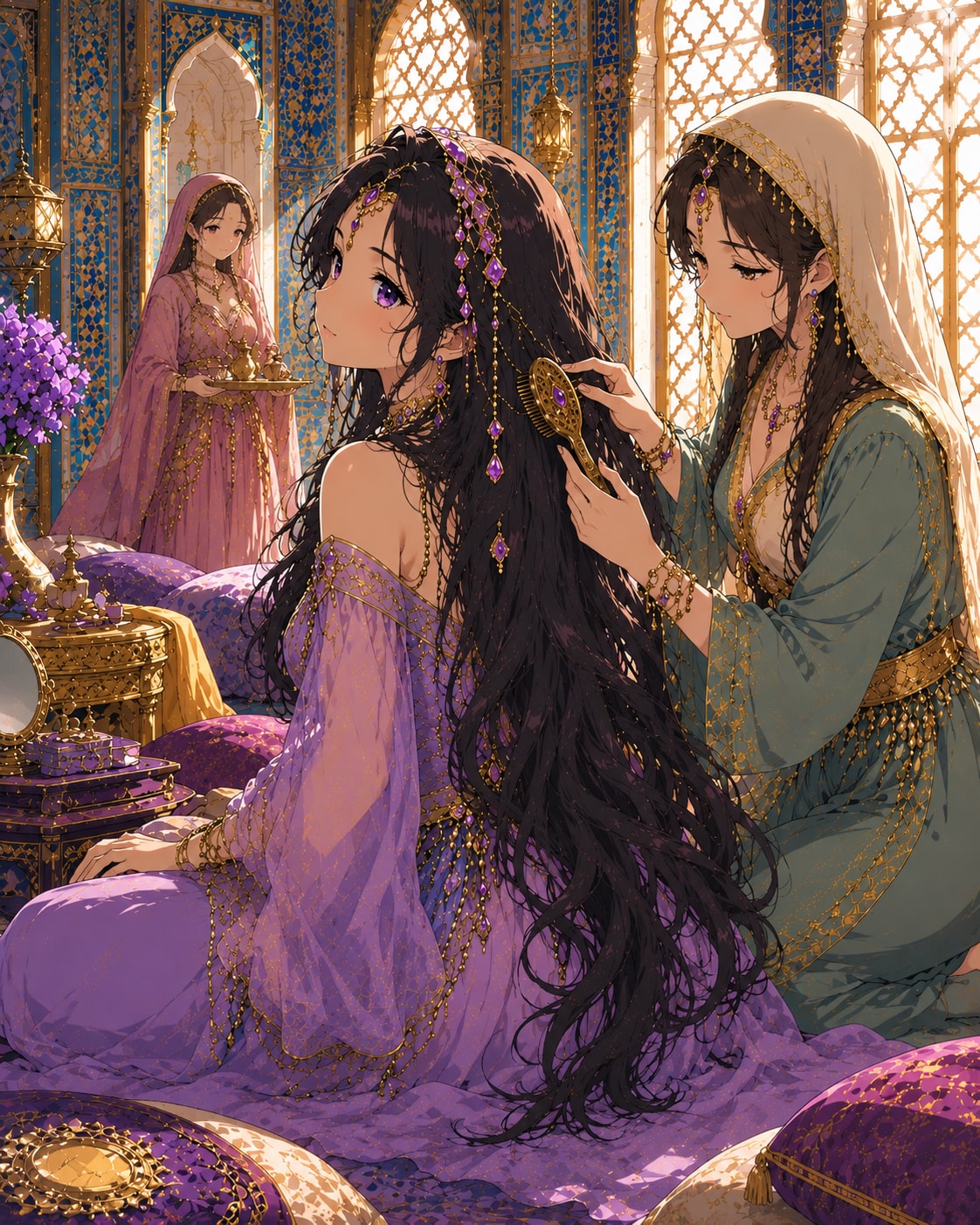 ハレムの宮女 | の人気AIイラスト・グラビア