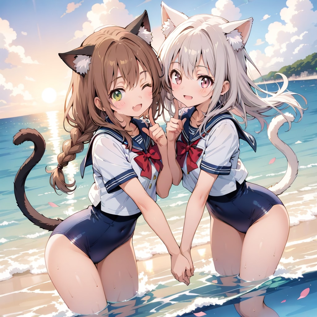 水着でプロモ　👙アイドル登竜門