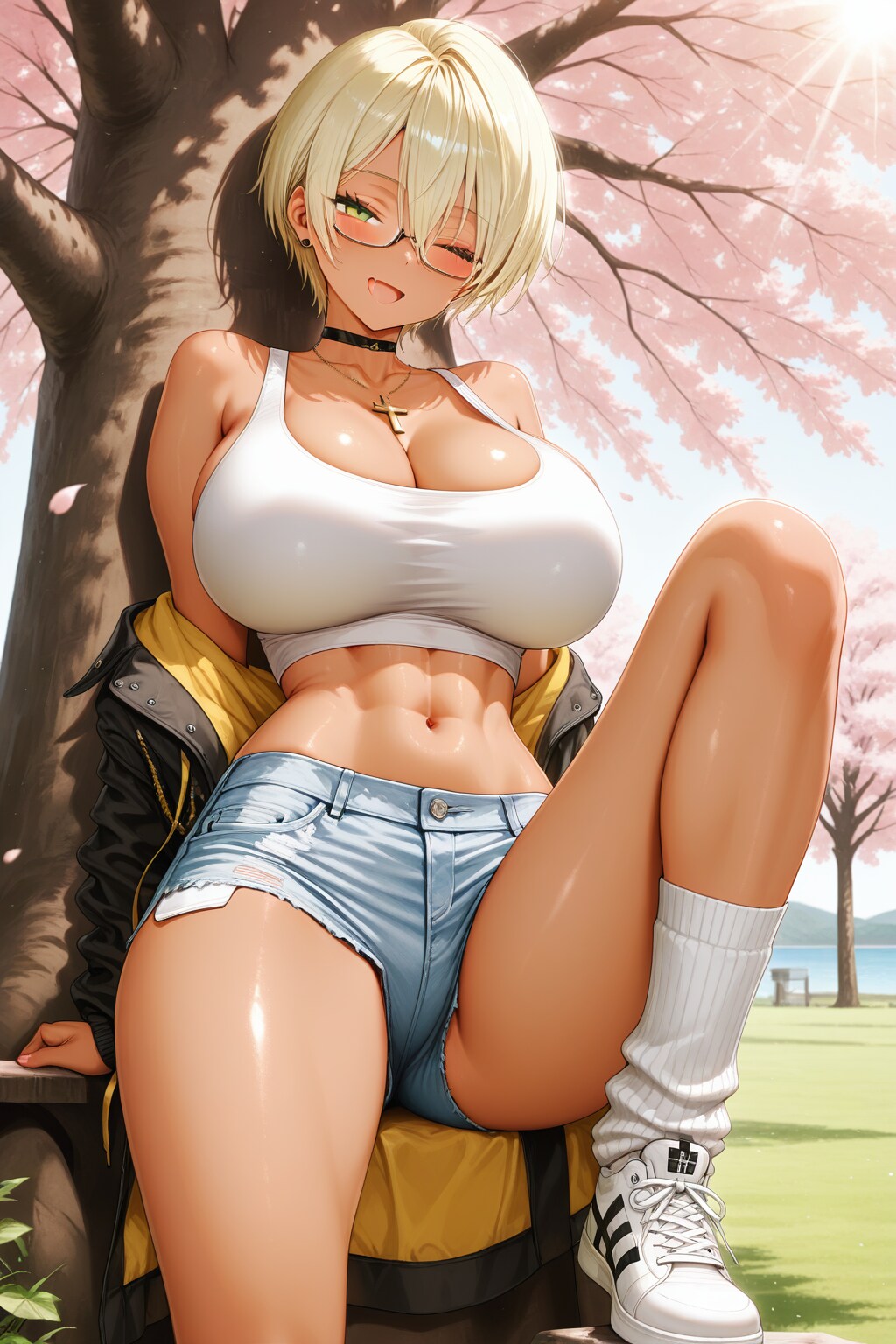 もう♡どこ見てるの？