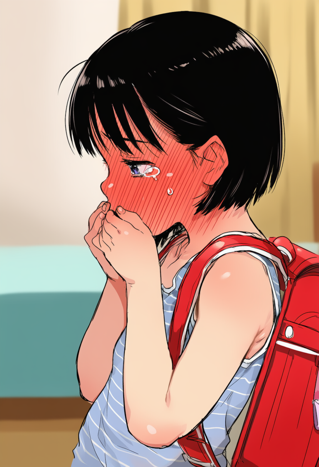 赤面女子の「哀」