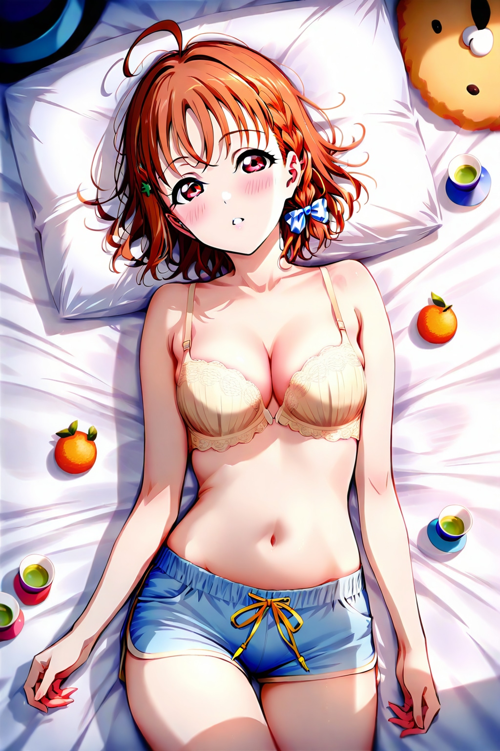 高海千歌の下着（ブラジャー）ファッション