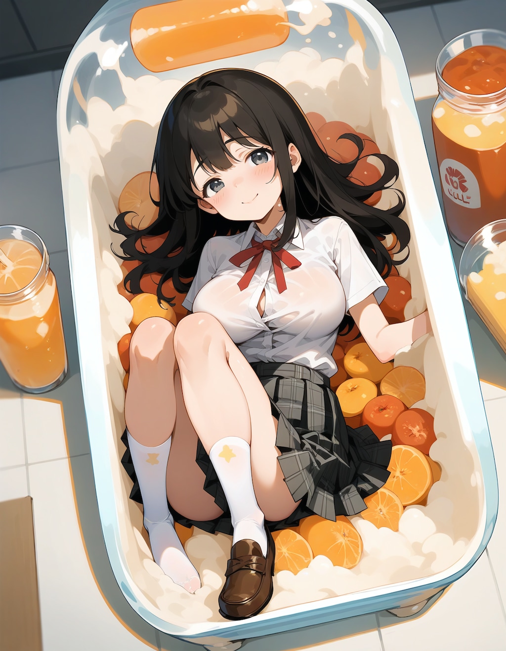 瓶詰め黒髪ロングちゃん