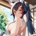 今作るからちょっと待っててね♡（大神ミオ） 2枚目