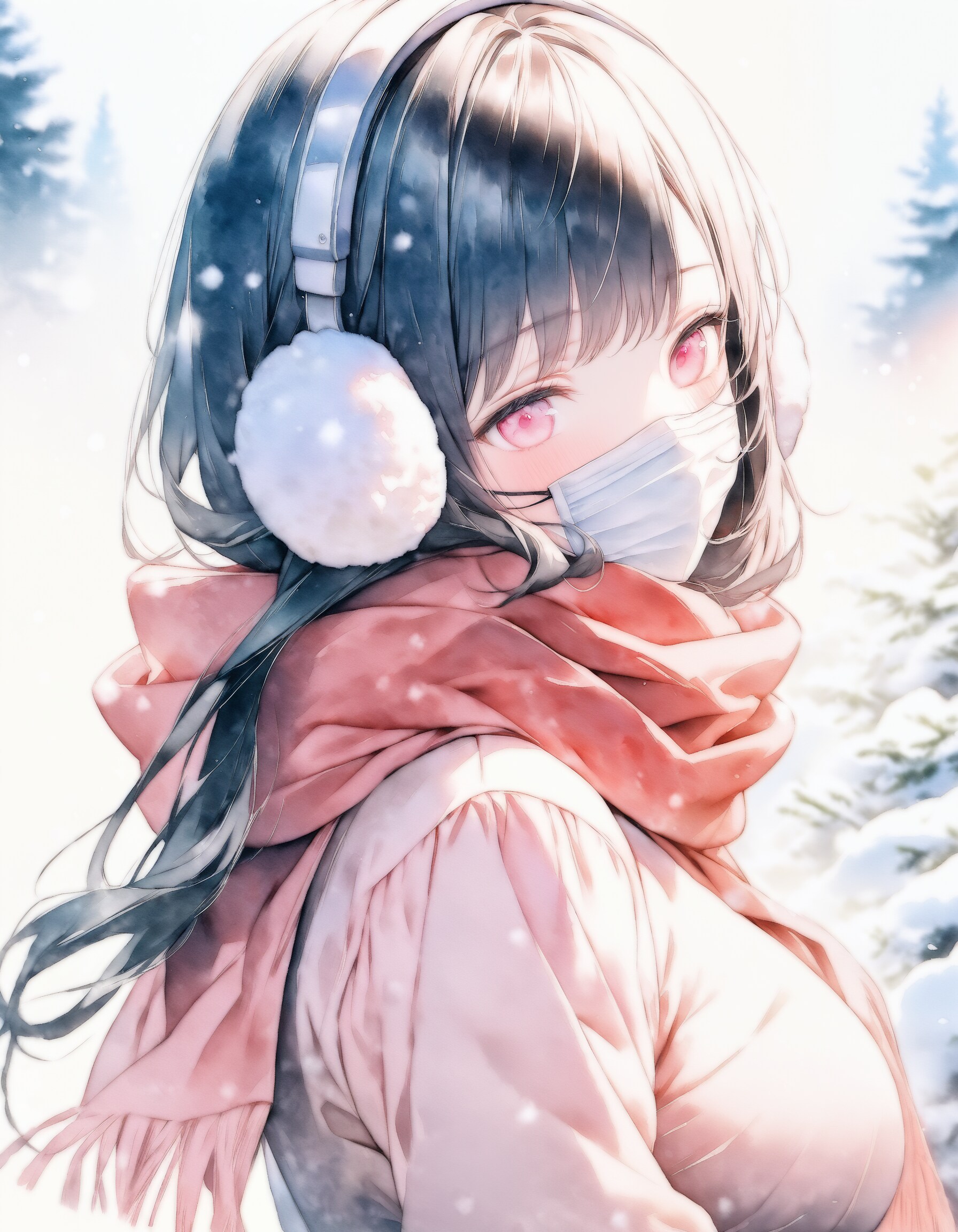 冬のマスク姉さんXL