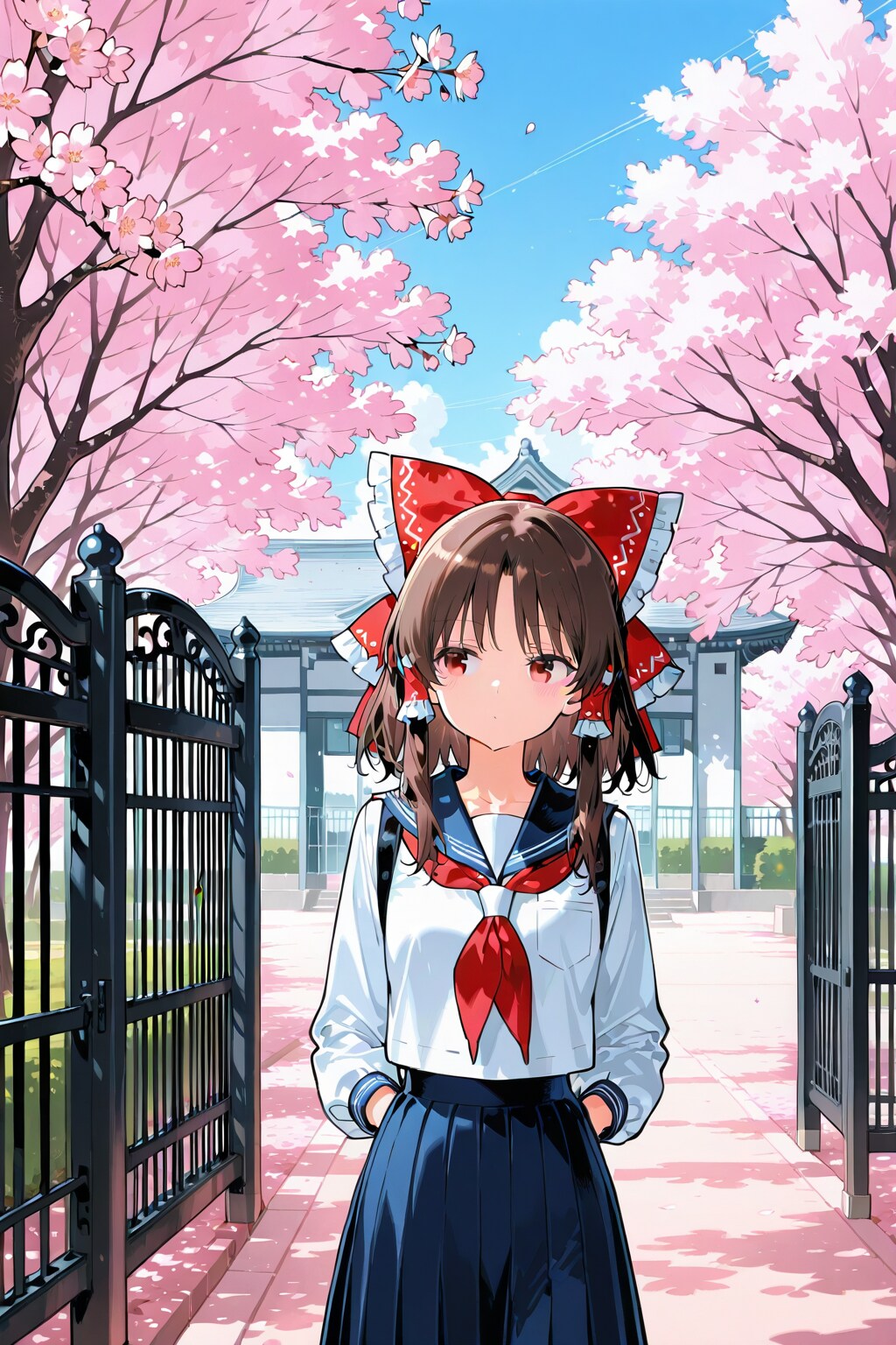 ここがこれから学ぶ新しい学園？ | の人気AIイラスト・グラビア