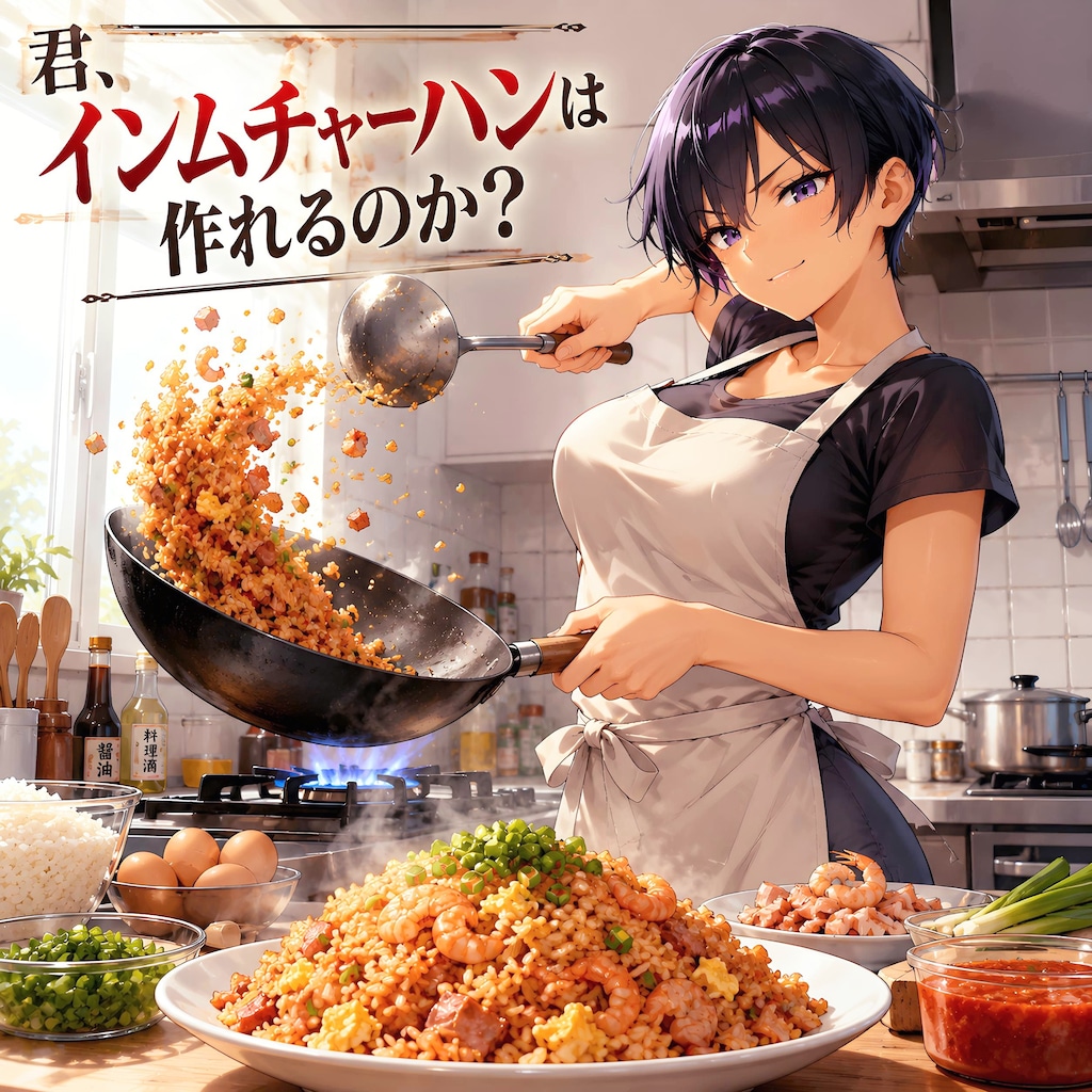 君、インムチャーハンは作れるのか？