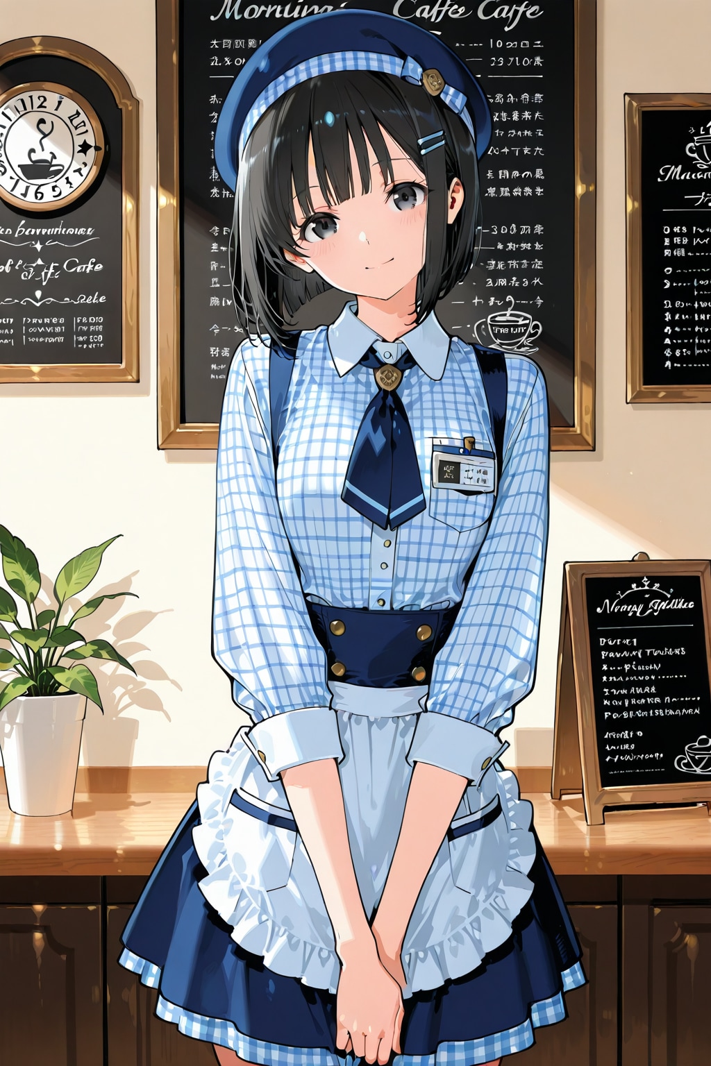 妹ちゃん✨カフェへようこそ‼️🥰☕️✨１８２ | の人気AIイラスト・グラビア