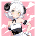 肩出しメイド服のメイちゃん♡ 4枚目