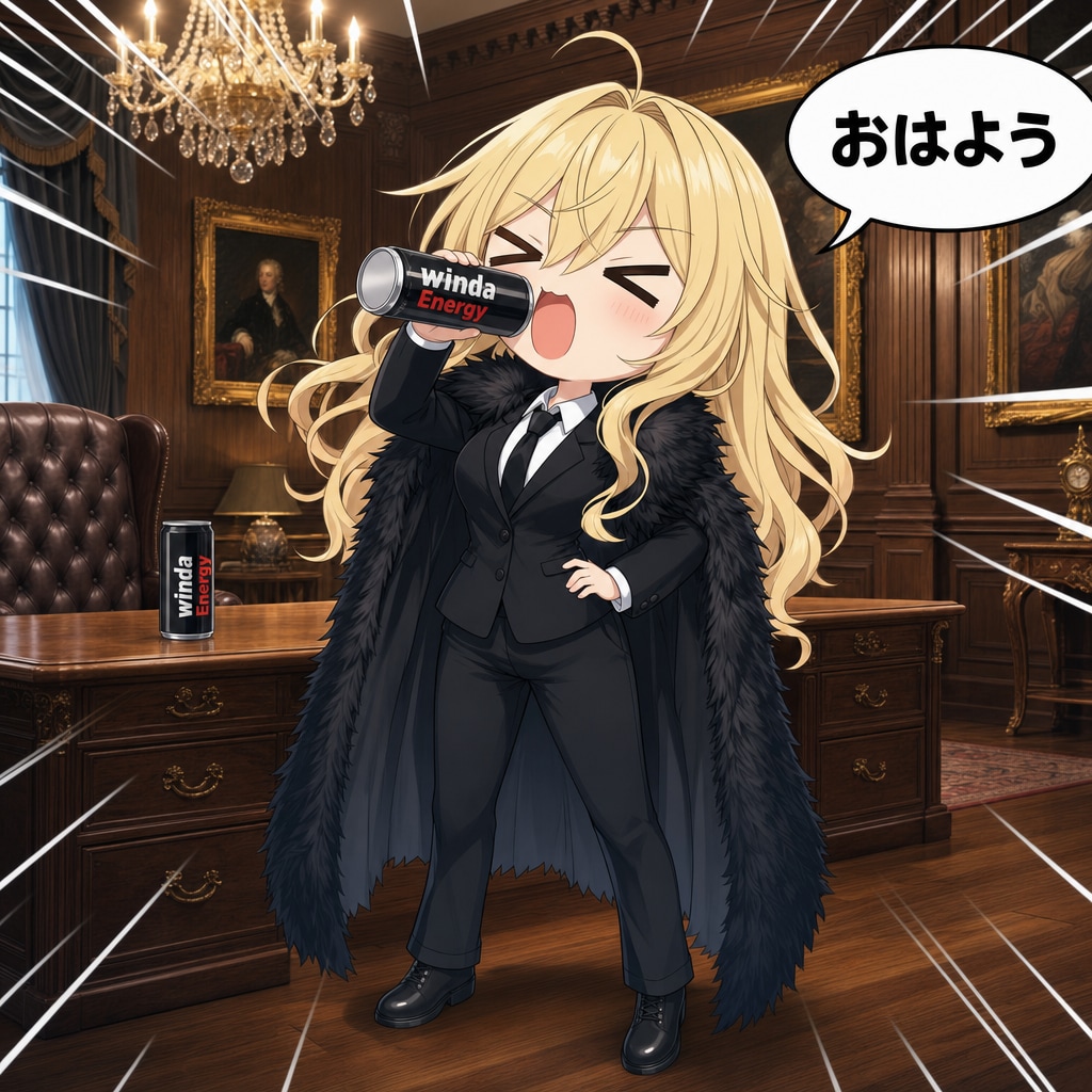 エナジードリンクとエリザベス