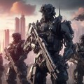 【習作】近未来のロボット兵士 4枚目
