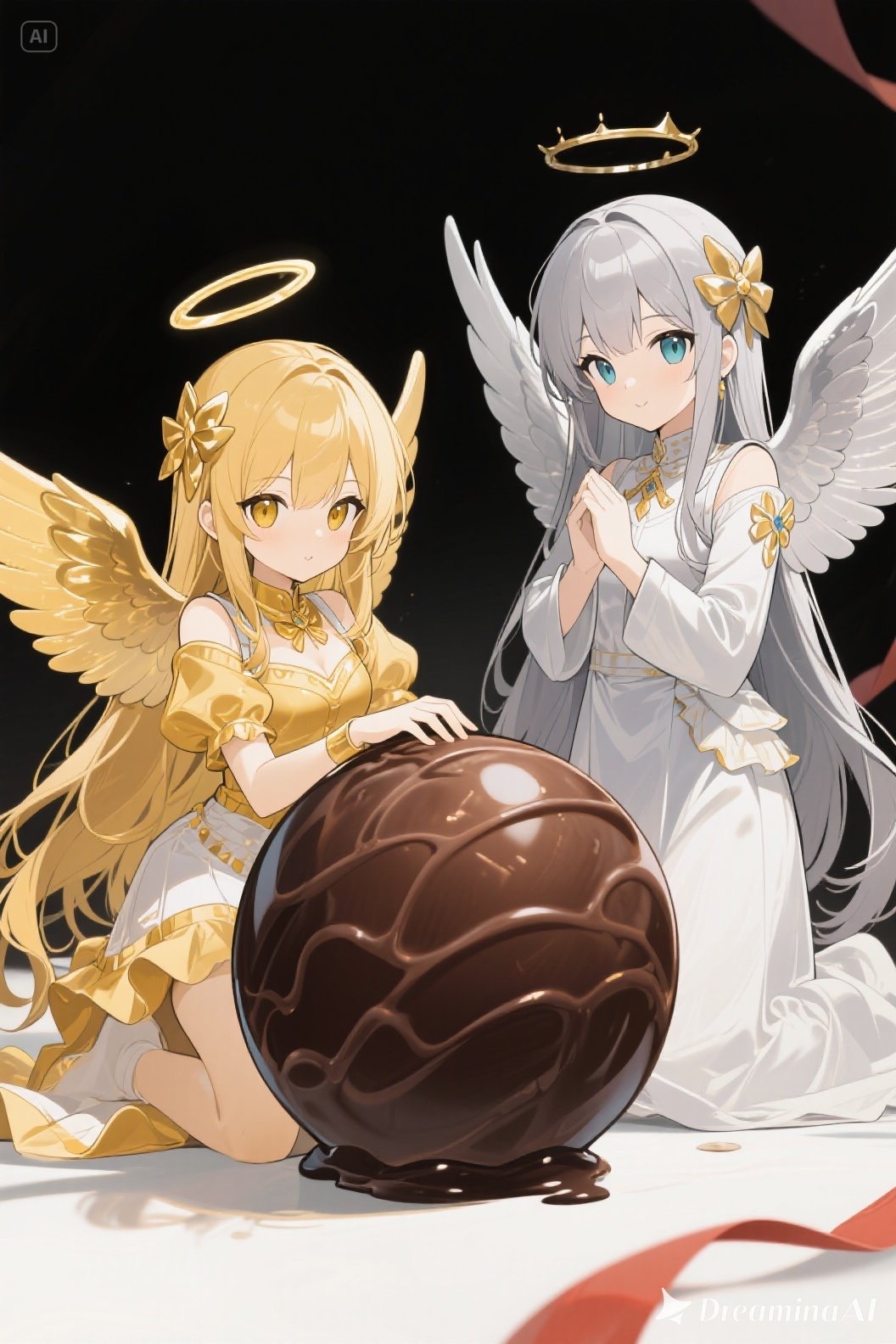 金と銀のエンゼル484 | の人気AIイラスト・グラビア