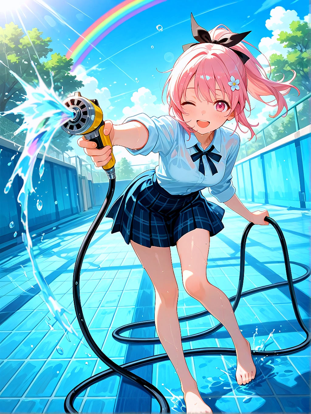 プール掃除