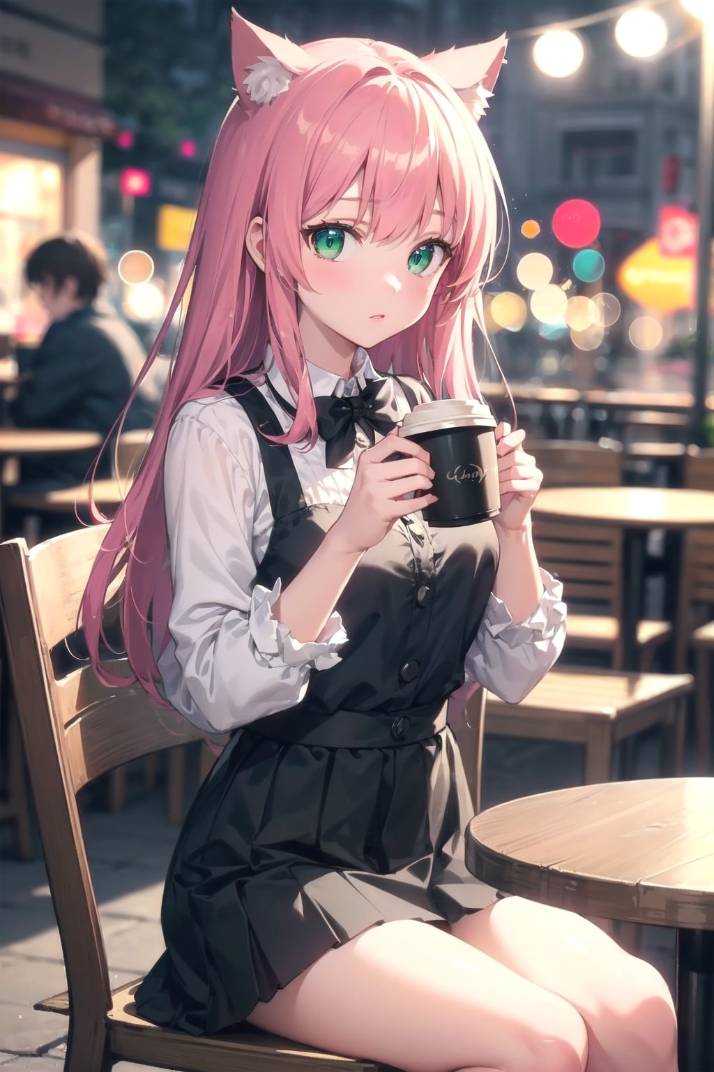 一人でお茶してます☕️