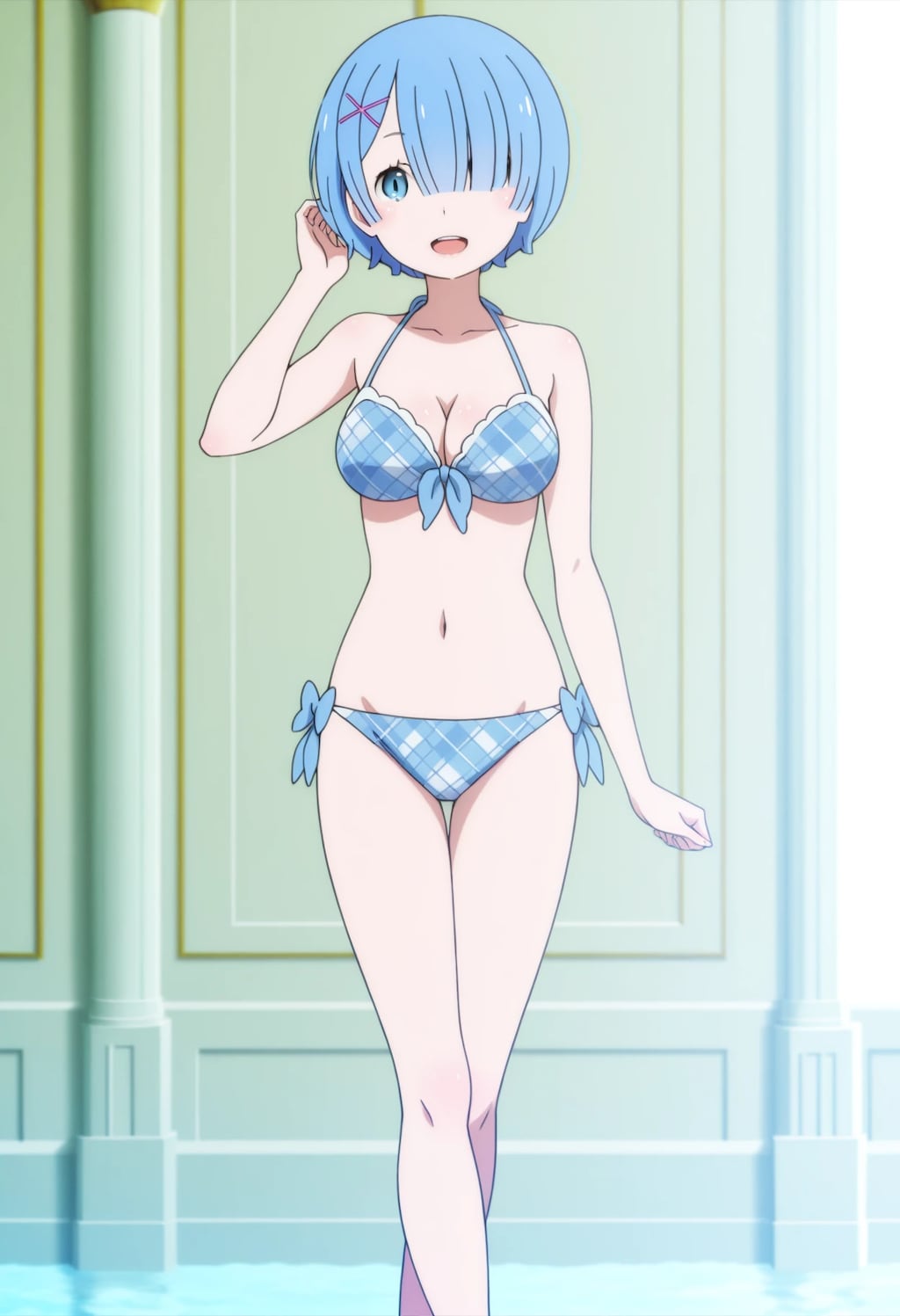 水着のレムラム