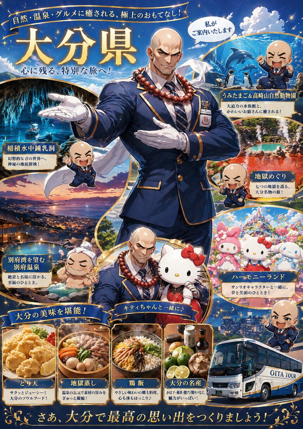 大分に遊びいきちょくれ！ | の人気AIイラスト・グラビア
