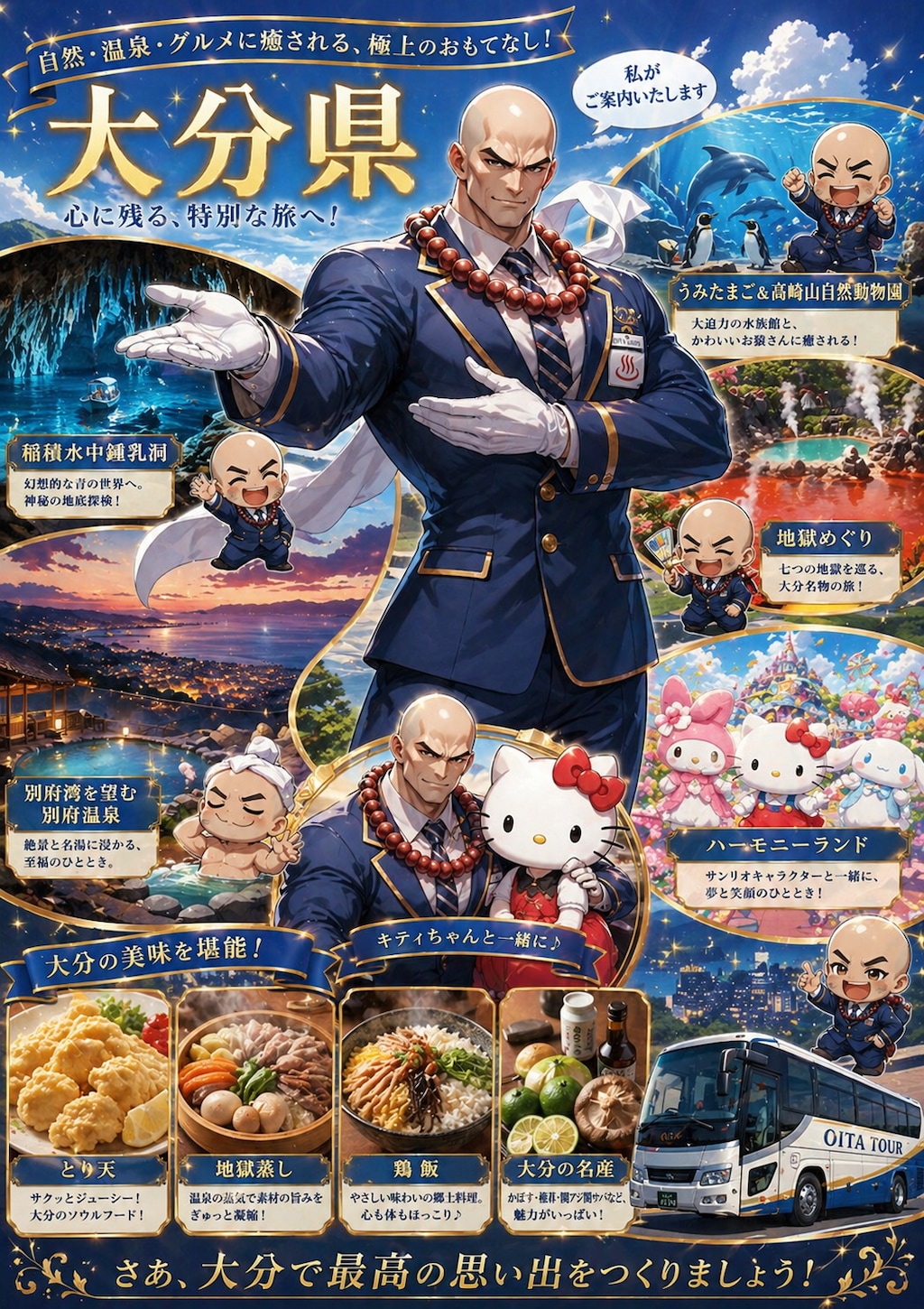 大分に遊びいきちょくれ！