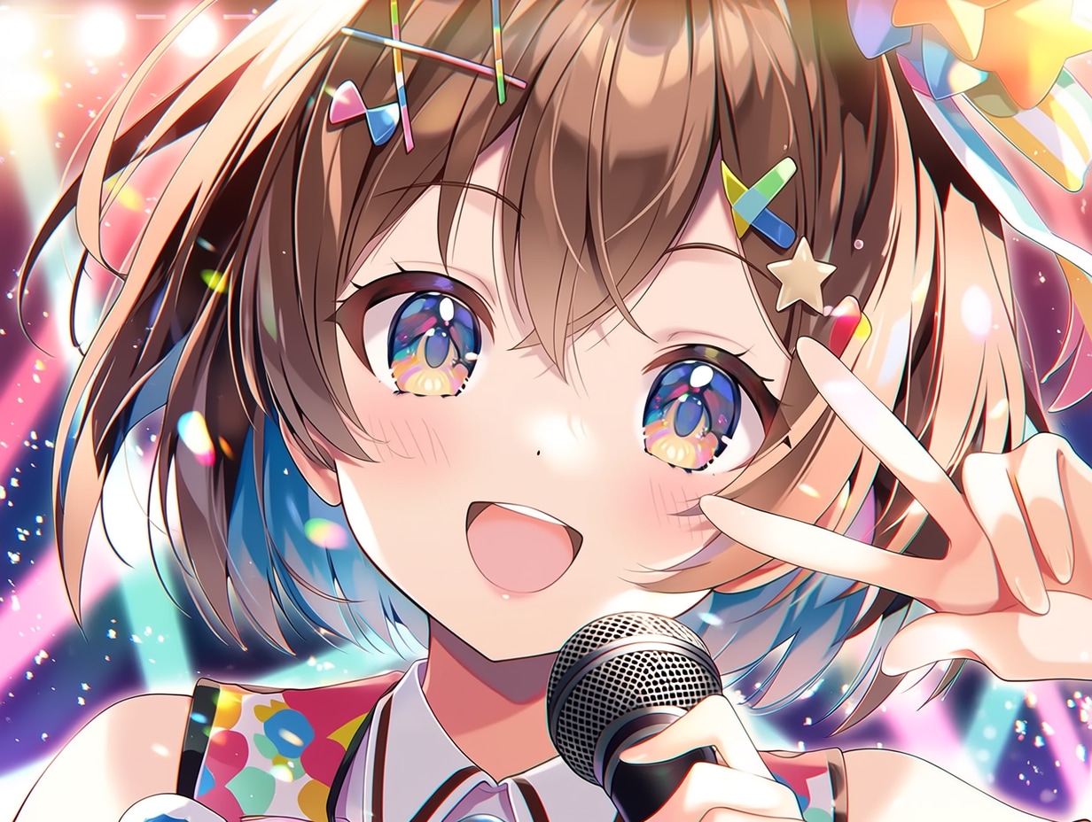 ３時のアイドル（３０）niji7 | の人気AIイラスト・グラビア