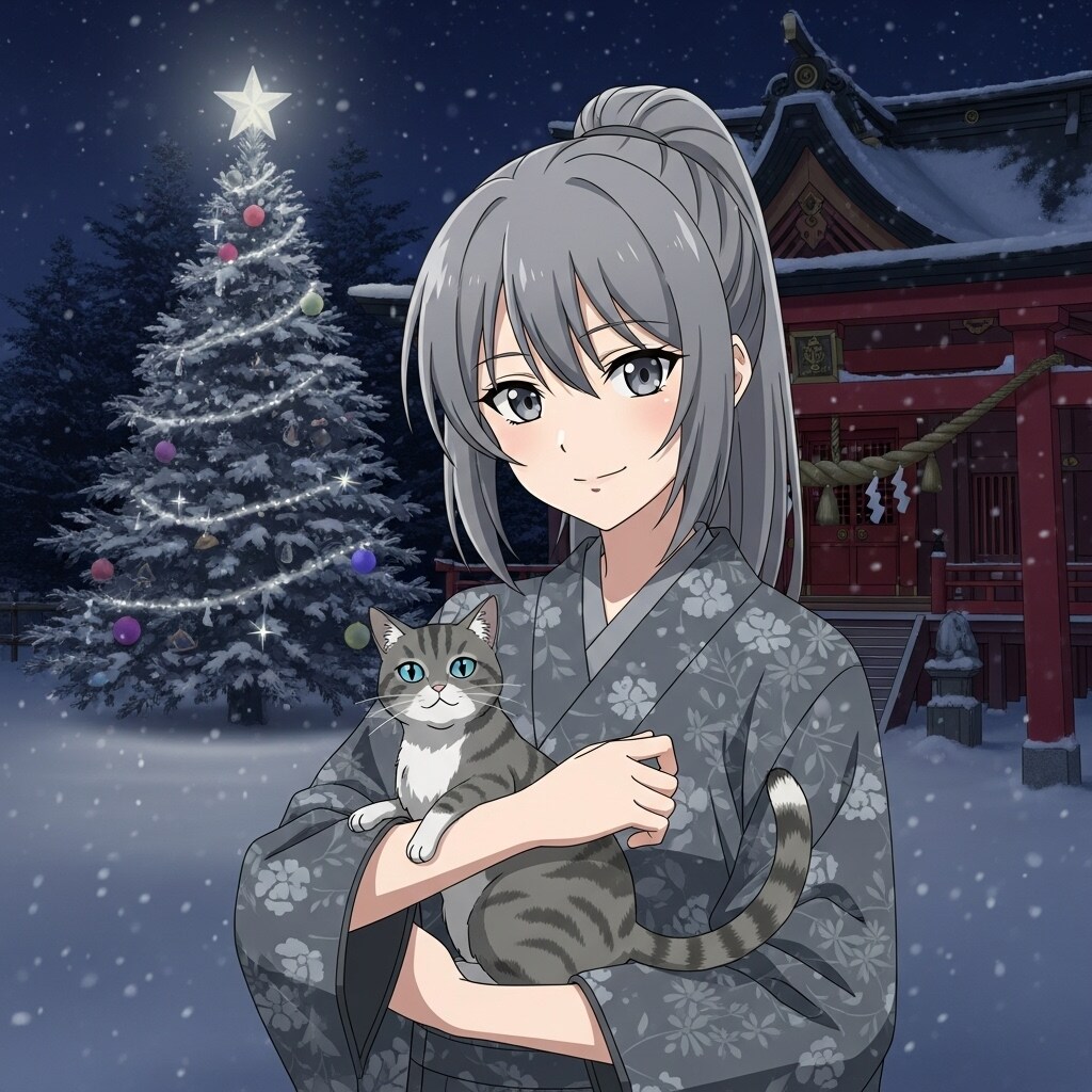 灰色クリスマス | の人気AIイラスト・グラビア