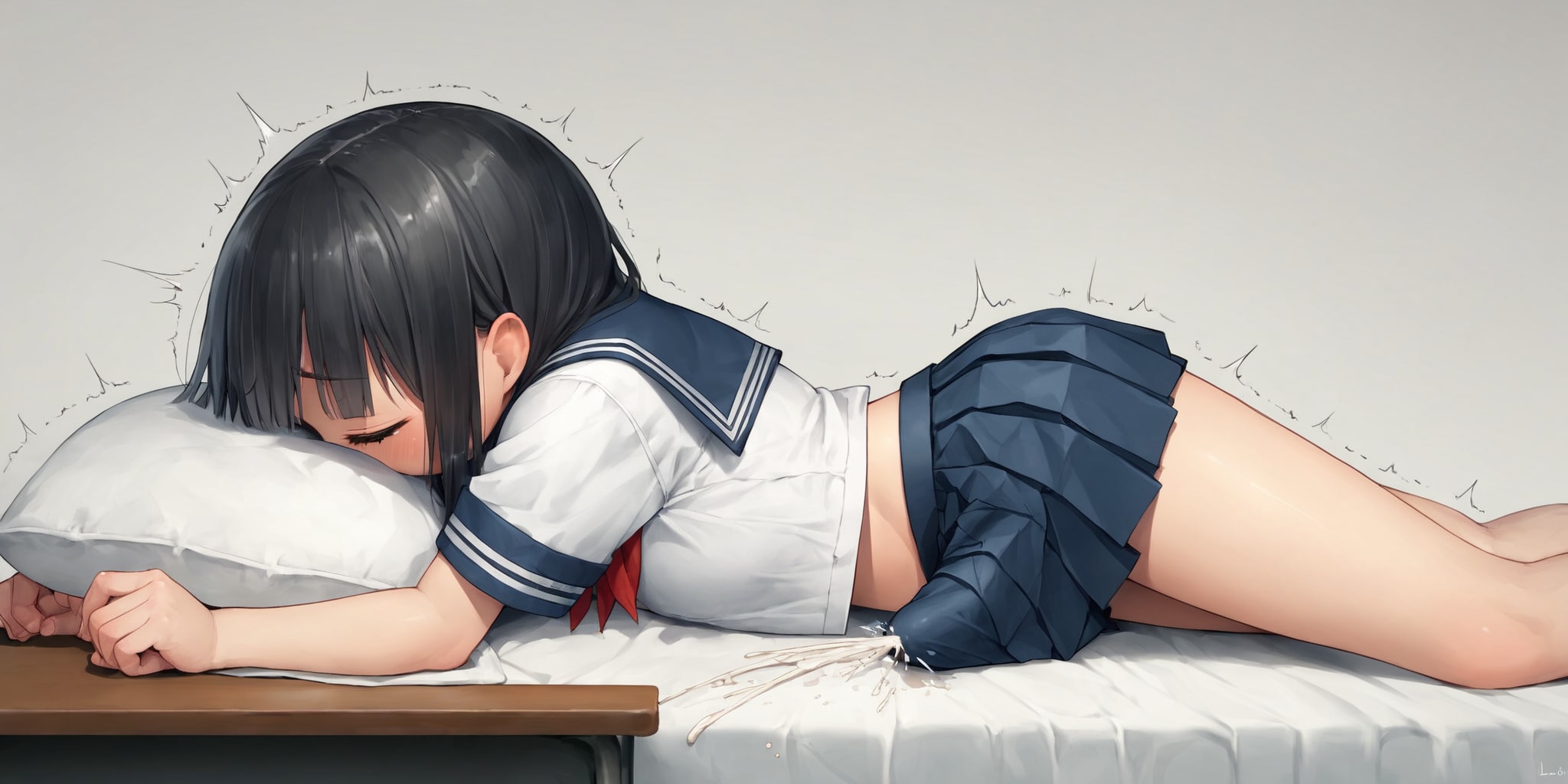 ギシ... ギシ... ギシ... びゅっ♡... びゅるる///////