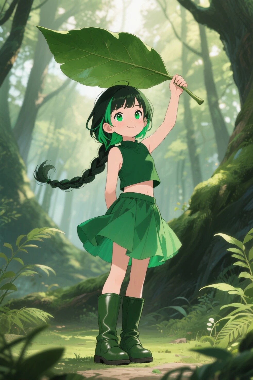 🌈PT-04　リユ　公式設定身長１５ｃｍチャレンジイラスト