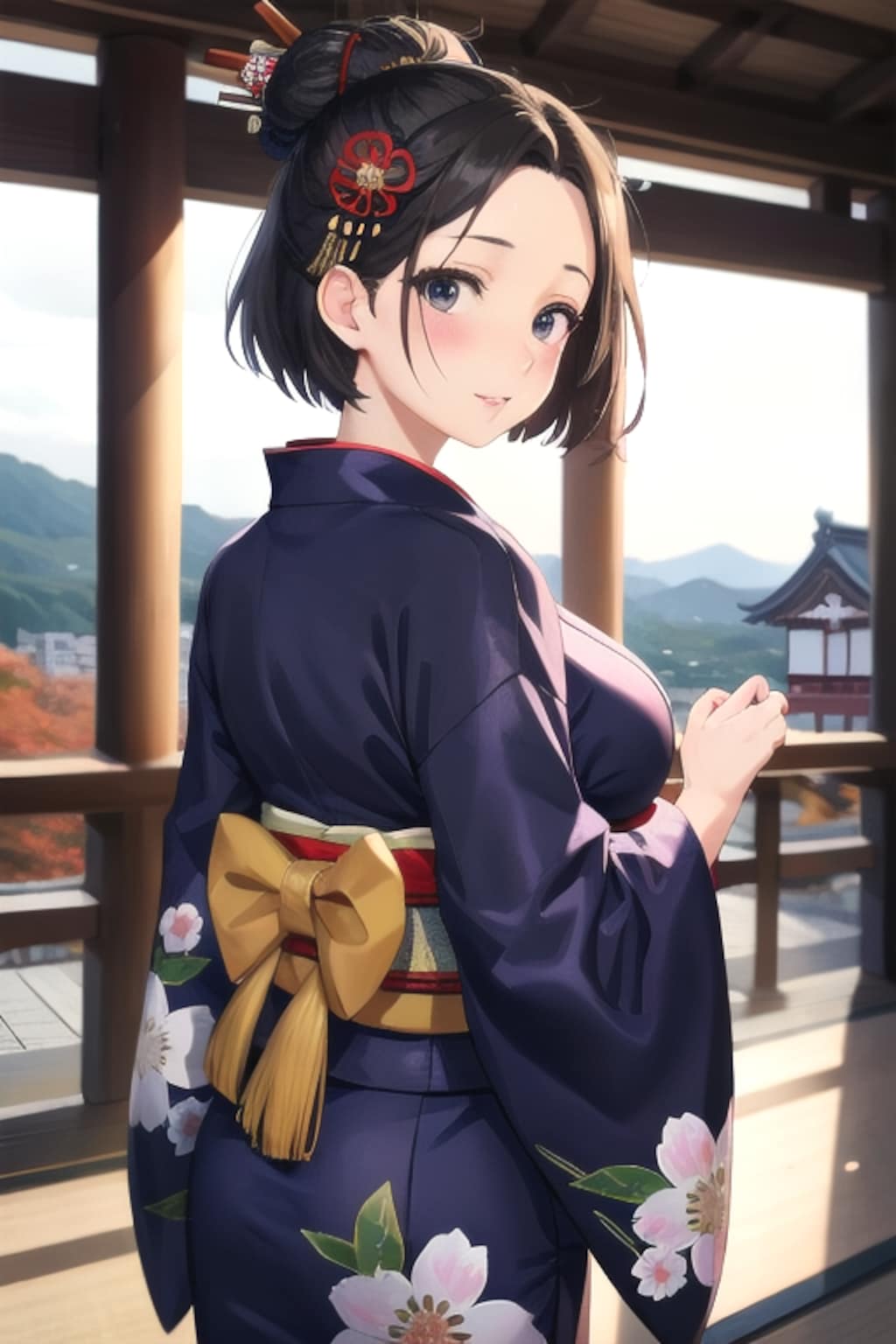 着物のお姉さん④