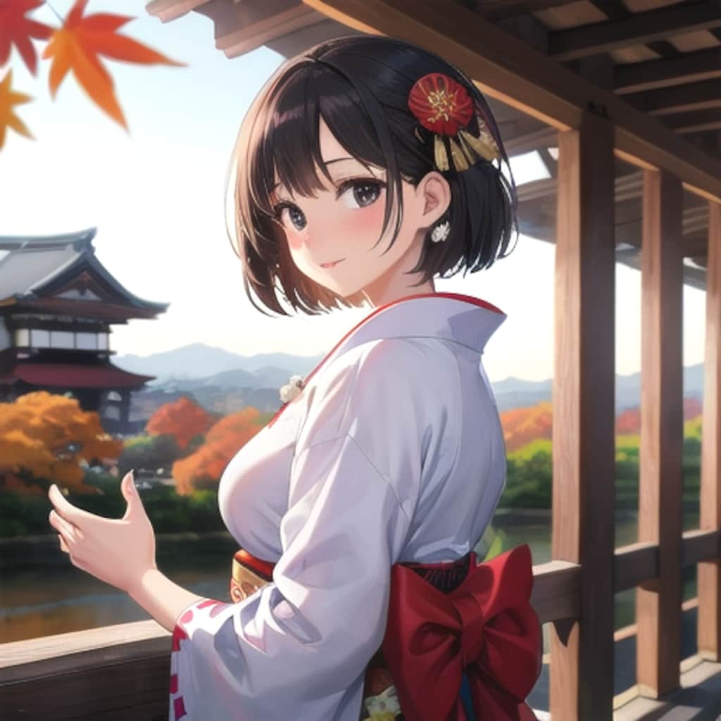 着物のお姉さん④