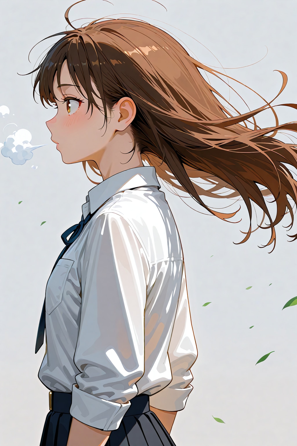 横顔