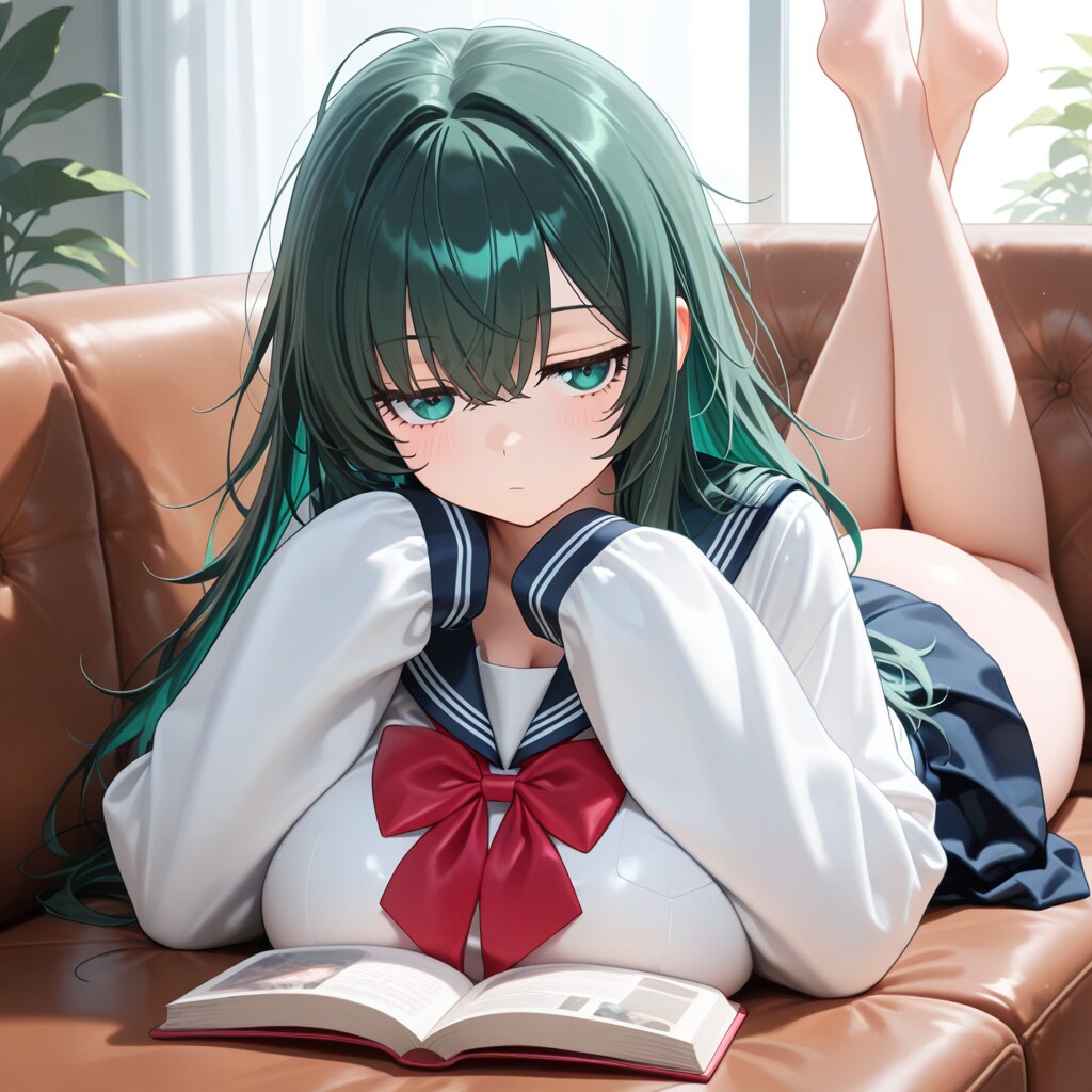 爆乳ジト目萌え袖さんの日常