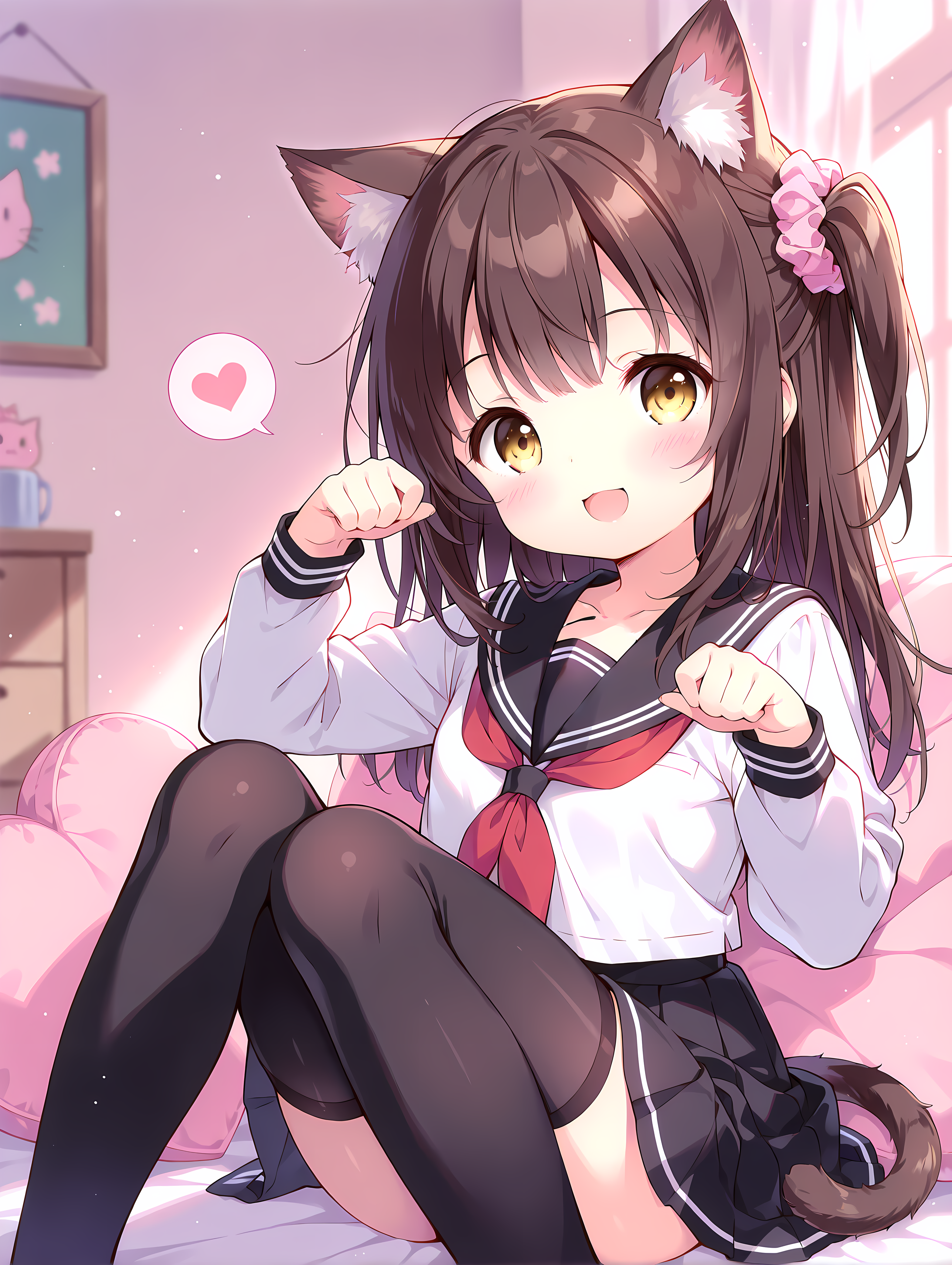 にゃん🐾 | の人気AIイラスト・グラビア