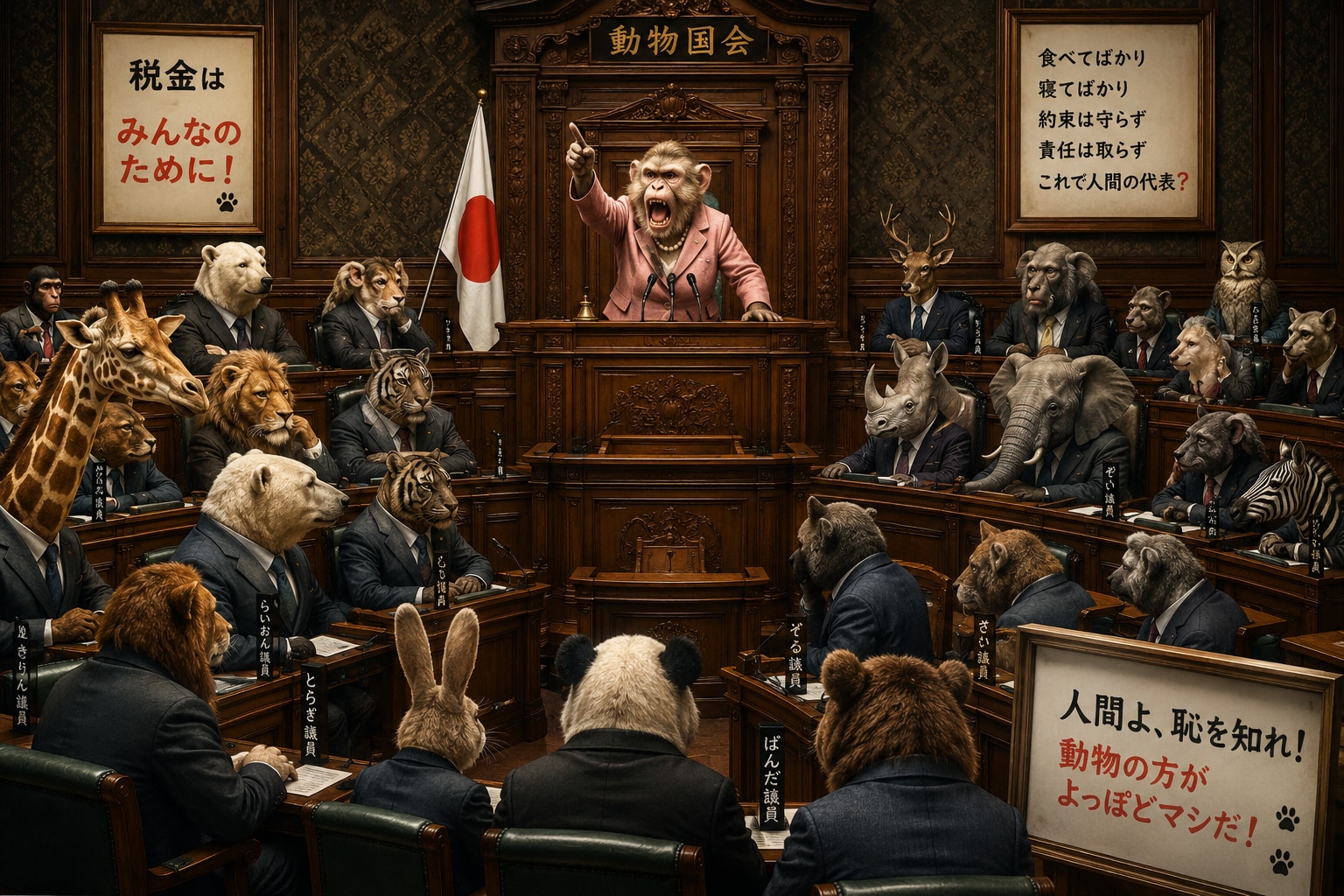 動物達の国会