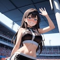 手を振るレースクイーン 8枚目